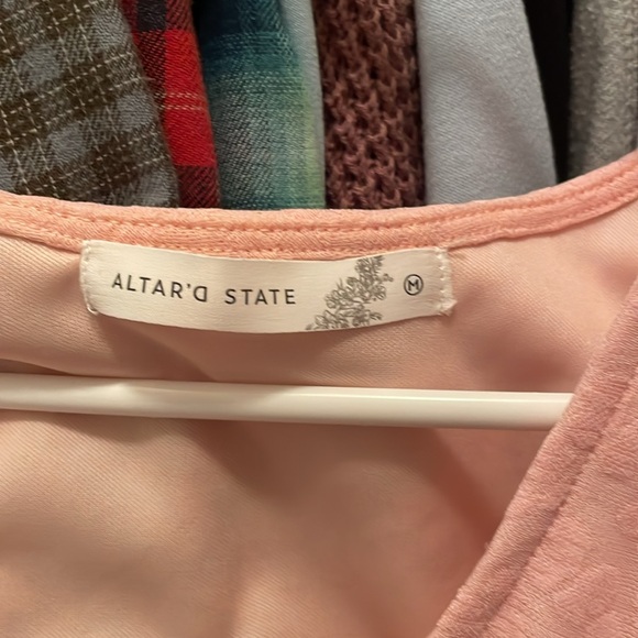 Altard State Pink Shirt Size M - Picture 2 of 2